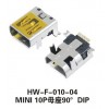 USB   MINI 10Pĸ90DIP